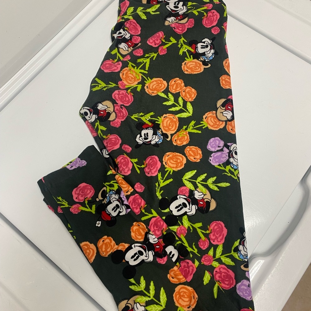 Lularoe Disney Mickey & Minnie Leggings, OS